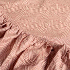 Σετ Σεντόνια με Λάστιχο Cannon Cotton Fresh Printed 100X200+33 Burlwood